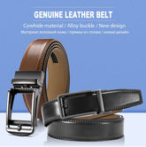 Anti-pull Alloy Automatic Buckle Belt For Men